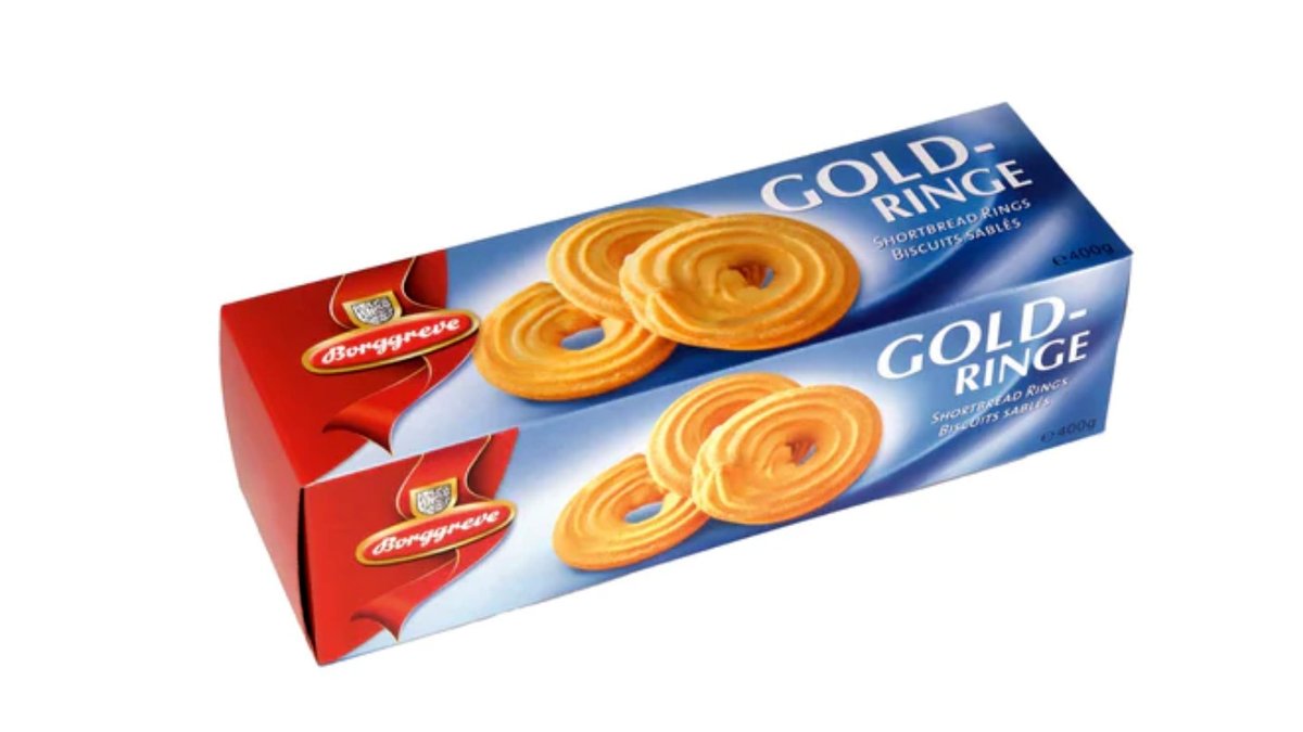 עוגיות חמאה טבעות  - GOLD RINGE