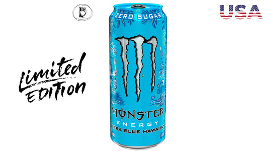 משקה אנרגיה קוקטייל טרופי הוואי -Monster Energy Ultra Blue Hawaiian