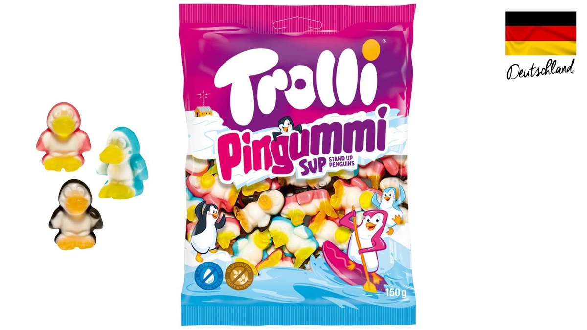 גומי טרולי פינגווין - TROLLI PINGUMMI