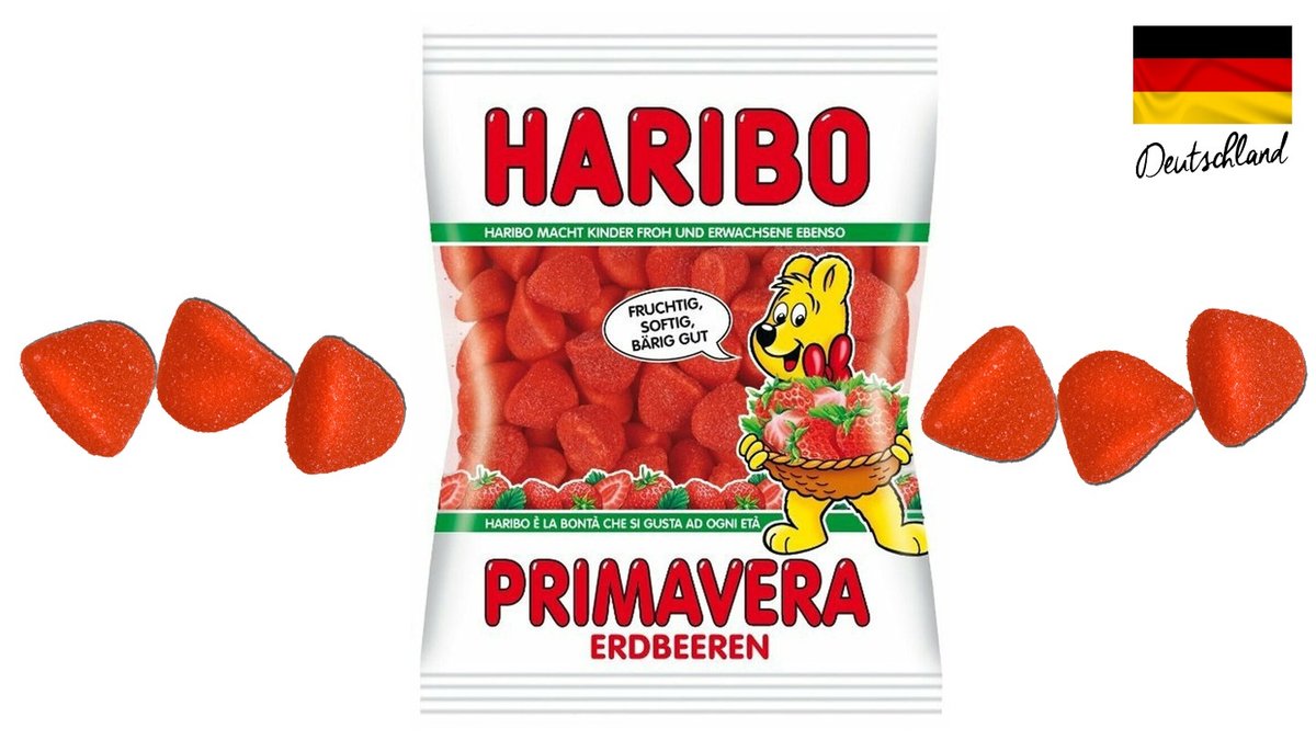 גומי הריבו פרימוורה תות HARIBO PRIMAVERA
