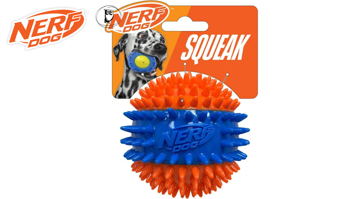 כדור משחק בינוני לכלבים - Nerf Dog Squeak Ball