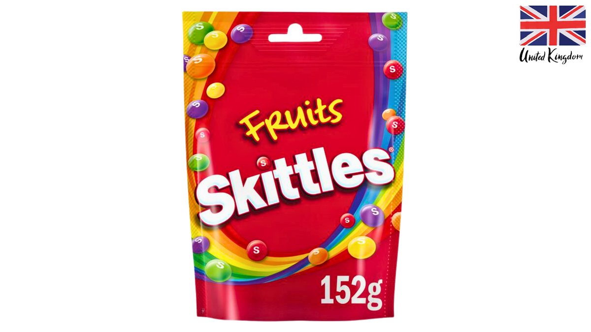 סקיטלס סוכריות בטעמי פירות  - SKITTLES