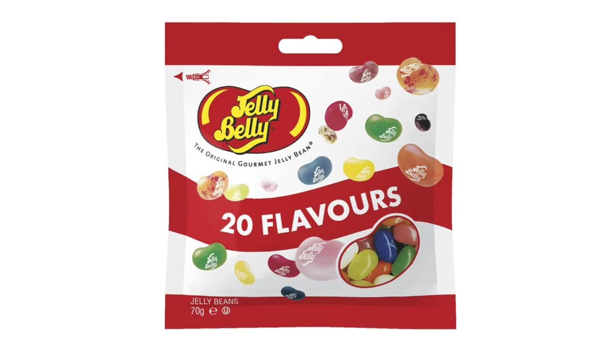 ג'לי בלי סוכריות גומי ב-20 טעמים - JELLY BELLY 20 FLAVORS