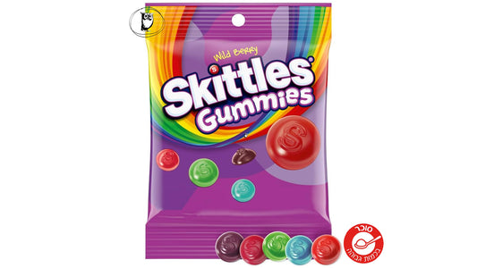 סקיטלס גאמיז פירות יער – Skittles Gummies Wild Berry
