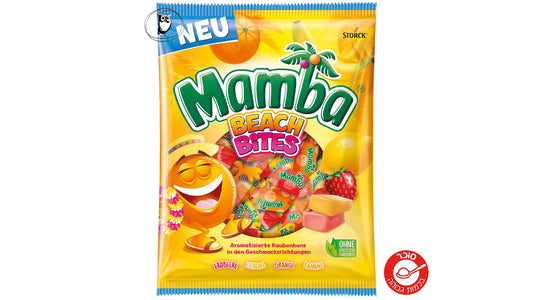 ממבה מארז טופי בטעמי פירות - MAMBA BEACH BITES